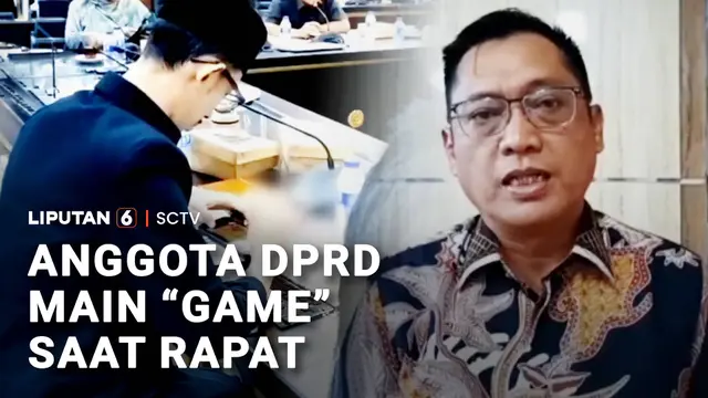 Anggota DPRD Jember Tertangkap Kamera Sedang Asik Main Game dan Merokok saat Rapat