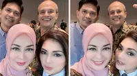 Chintami Atmanagara, Nia Daniaty, Barry Prima dan Ronnie Sianturi (Foto: Instagram/@chintamiatmanagara)