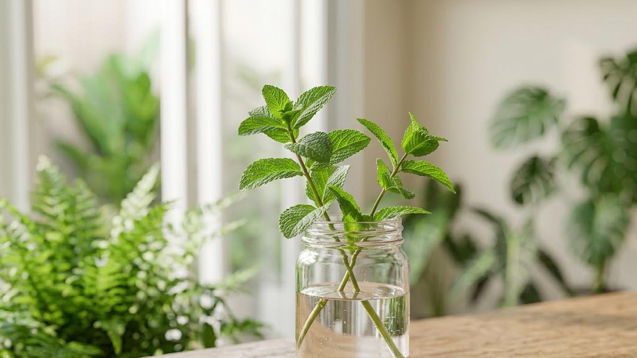 Cara Menanam Daun Mint dari Batang