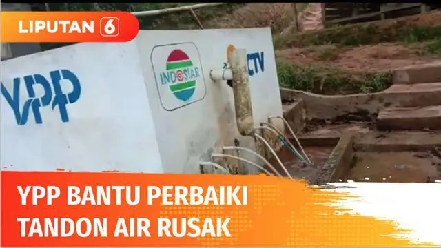 VIDEO: YPP SCTV-Indosiar Bantu Warga Sukabumi Perbaiki Tandon Air yang Rusak