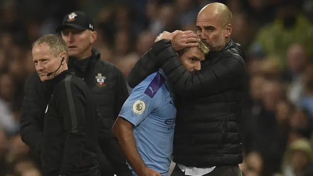 Foto: 5 Amunisi Pep Guardiola Bersama Manchester City di Balik Rekor 500 Gol Tercepat di Liga Inggris, Sergio Aguero Tertajam