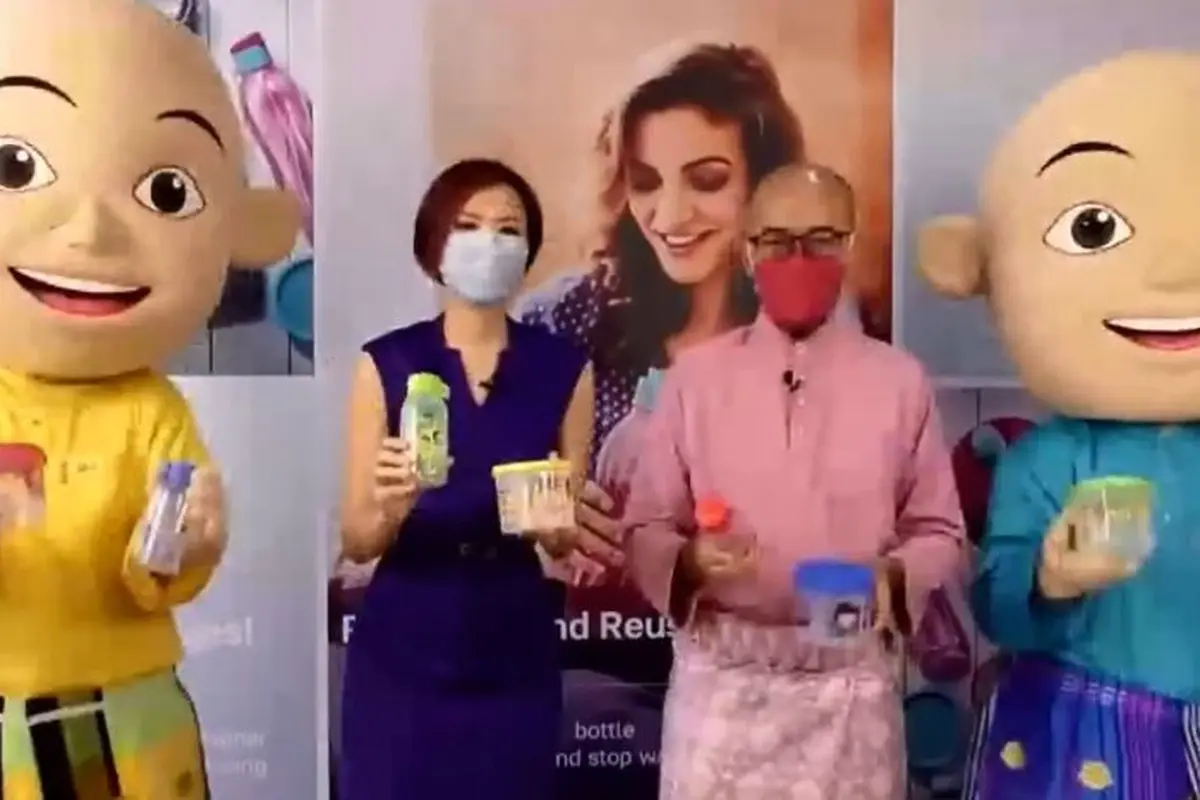 Tupperware hadirkan karakter Upin dan Ipin di tempat makan dan minum