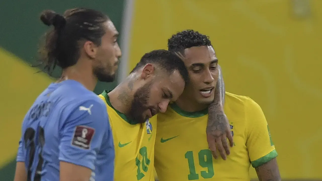 Timnas Brasil Vs Uruguay