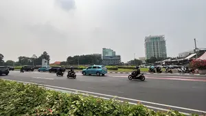 Kondisi Tugu Tani Jelang Demo Hari Ini