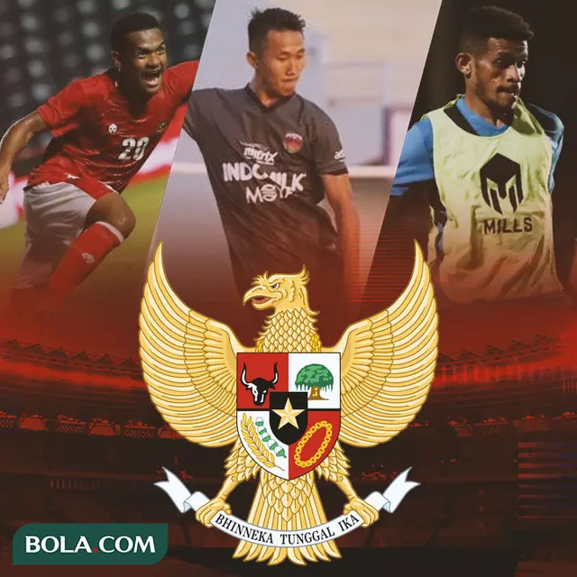 Timnas Indonesia - Ramai Rumakiek, Miftah Anwar Sani, Ricky Kambuaya