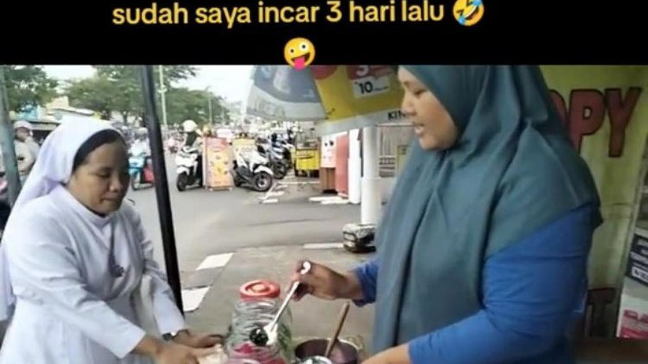 Biarawati Ikut Berburu Takjil