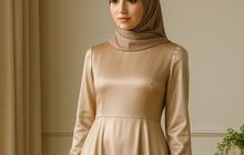 8 Model Gamis Armani Sutra Mewah untuk Acara Formal, Cocok untuk Tampilan Glamor
