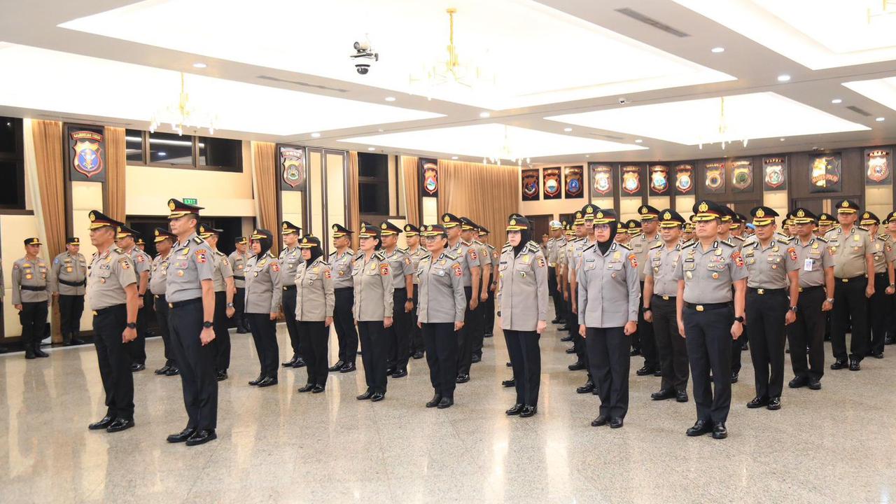 Korps Raport Kenaikan Pangkat, 3 Pati Polri Jadi Irjen dan 87 Pamen Naik Kombes
