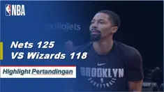 Spencer Dinwiddie keluar dari bangku cadangan untuk mencetak 27 poin dan enam assist saat Nets menang atas Wizards 125-118