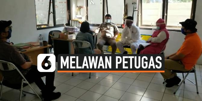 VIDEO: Pelumur Kotoran Manusia ke Petugas Nakes di Surabaya Jadi Tersangka