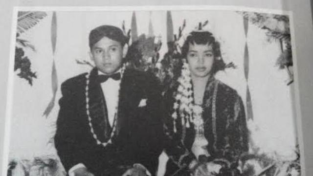 BJ Habibie dan Ainun saat menjadi pengantin/istimewa