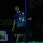 Shesar Rhustavito menang di partai ketiga melawan Jonatan Christie. (Huyogo Simbolon)