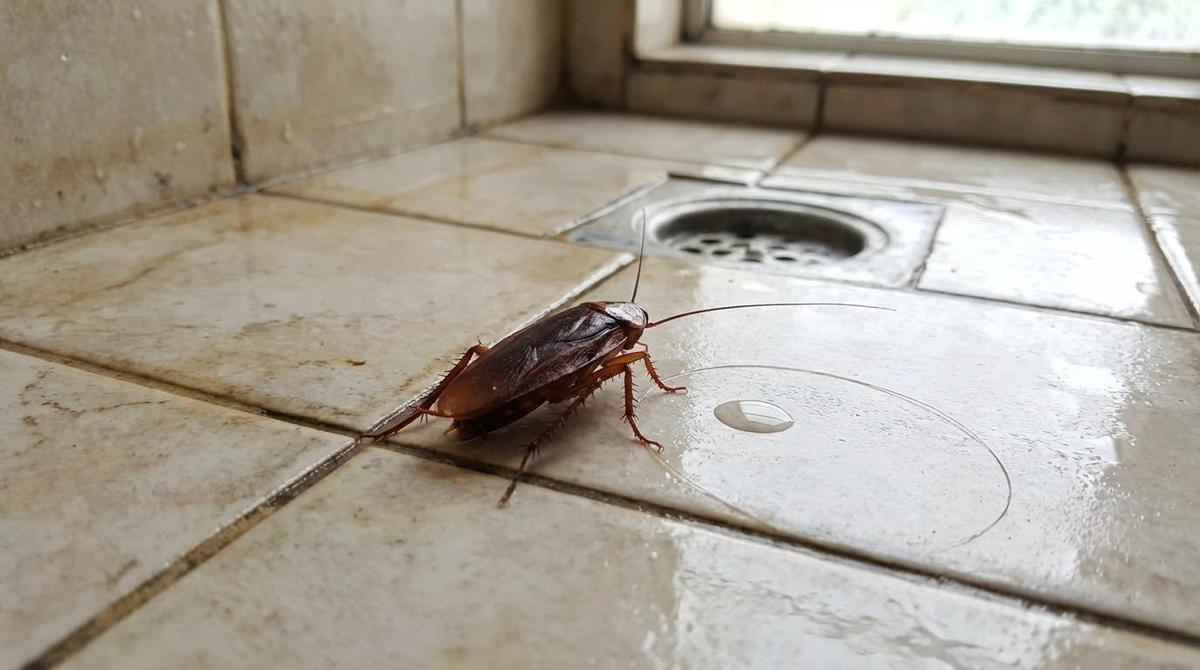 Cara Cepat Mengusir Kecoak dari Kamar Mandi Lembap/Gemini AI