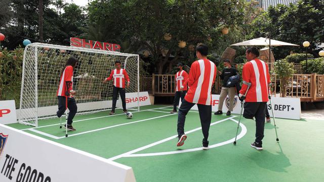 Timnas Sepak Bola Amputasi Indonesia.