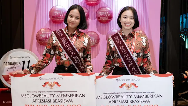 Aliah Sakira dan Bianca Alessia. (Foto: Dok. Tim Shandy Purnamasari)