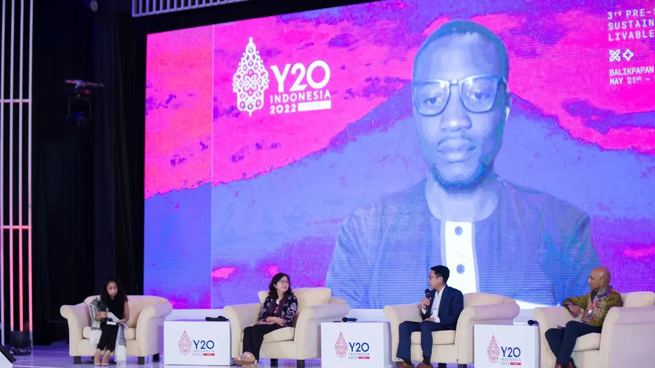 Pre-Summit 3 Youth 20 (Y20) diselenggarakan pada Sabtu 21 Mei 2022 di Balikpapan. Y-20 Ajang konsultasi resmi bagi pemuda-pemuda dari negara peserta G20 untuk membawa aspirasi dalam KTT G20. (Dok BRI)