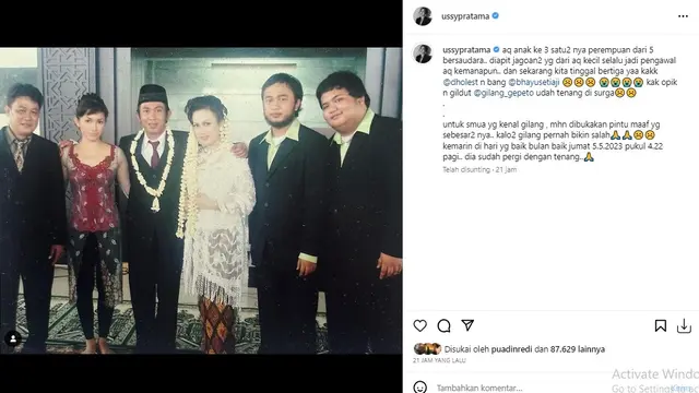 Ussy Sulistiawaty (Foto: Instagram/@ussypratama)
