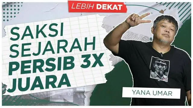 Konten Lebih Dekat Bola.com kali ini menghadirkan satu narasumber yang dikenal di kalangan viking maupun bobotoh yakni Yana Umar. Seperti apa keseruan obrolannya? Simak video selengkapnya!