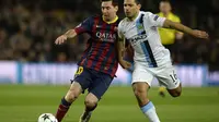 Barcelona vs Manchester City (AFP/Lluis Gene)