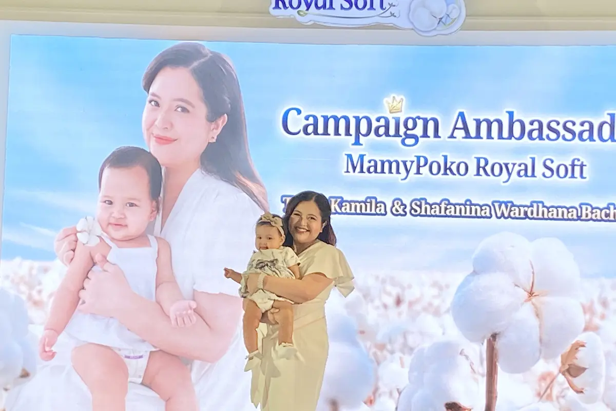 Tasya Kamila cegah ruam dan iritasi pada bayinya dengan MamyPoko Royal Soft Kapas Organik