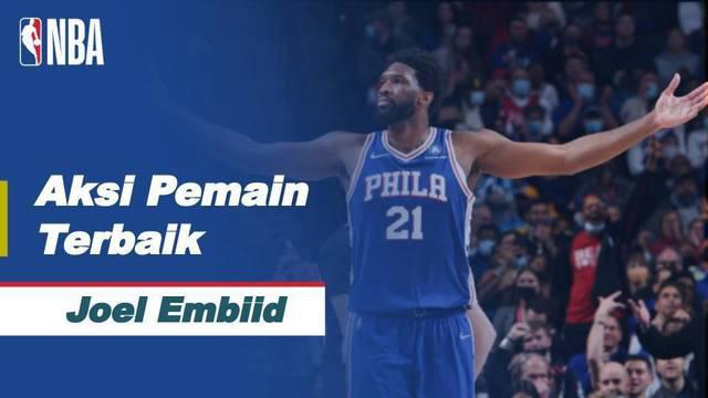 Berita Video, Aksi-aksi Joel Embiid Saat Antarkan Philadelphia 76ers Kalahkan Toronto Raptors di Playoff NBA Hari Ini