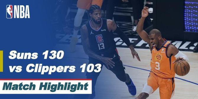 VIDEO: Kalahkan LA Clippers, Phoenix Suns Lolos ke Final NBA 2021