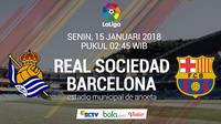 La Liga_Real Sociedad Vs Barcelona (Bola.com/Adreanus Titus)
