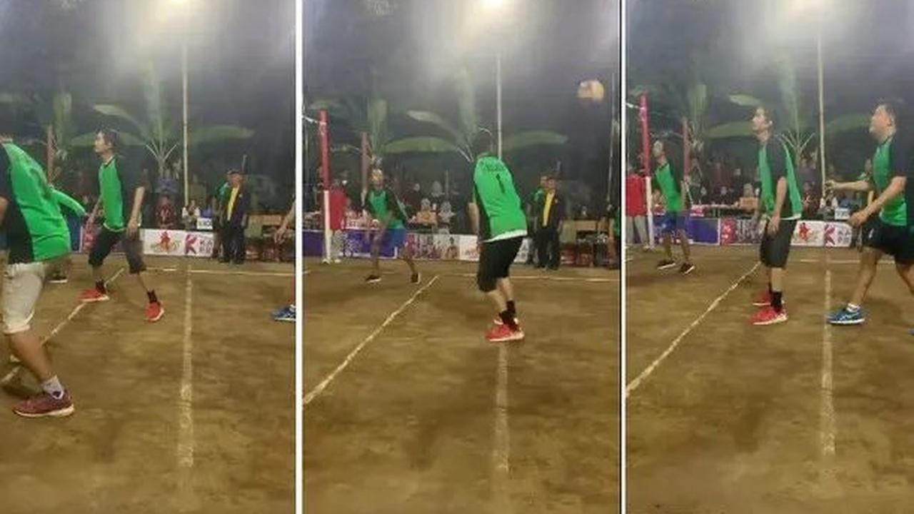 Duta Ikut Lomba Voli Sumpah Pemuda