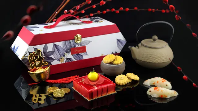 Sajian khusus perayaan Tahun Baru Imlek