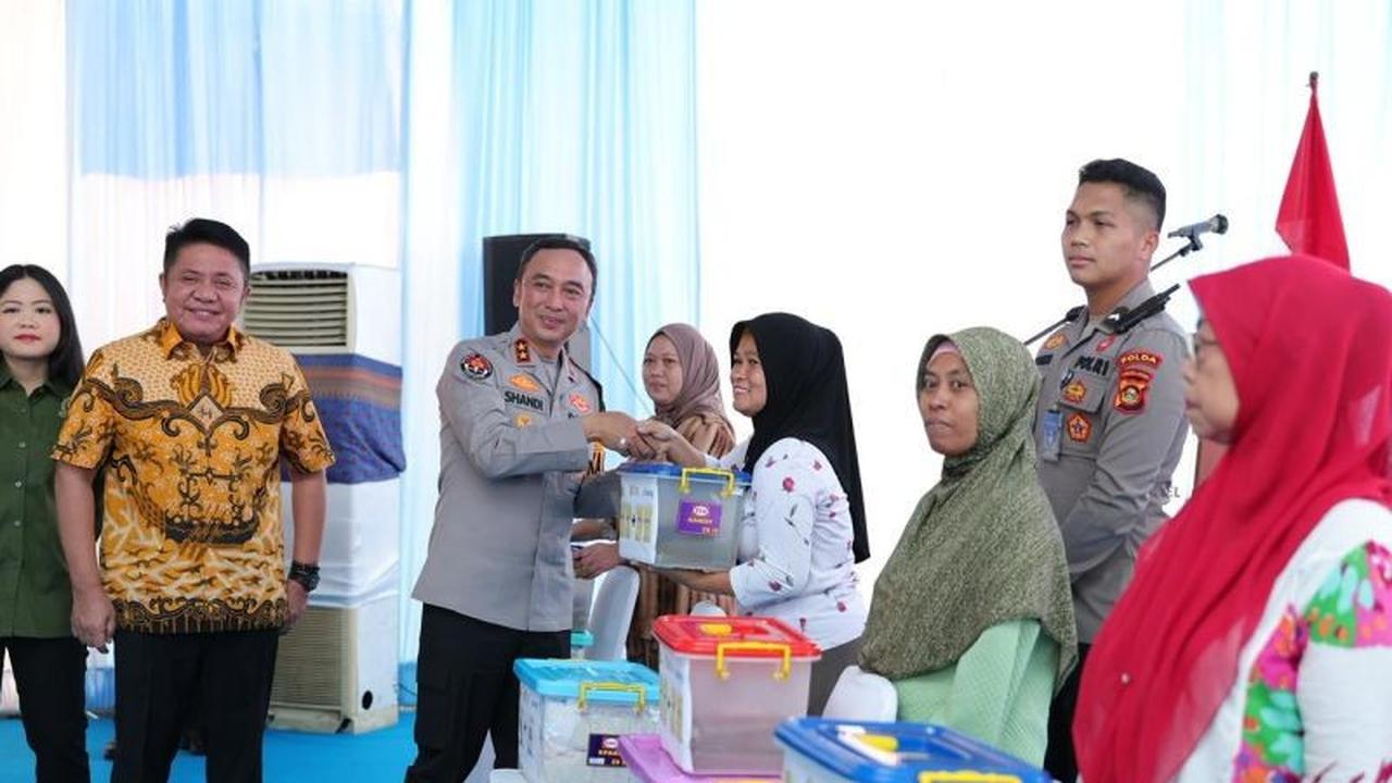 Polda Sumsel Salurkan 135,5 Ton Beras untuk Warga Jelang Lebaran, Jaga Stabilitas Harga
