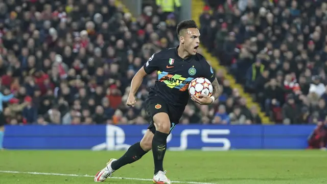 Foto: Taklukkan Liverpool, Inter Milan Tetap Gagal Lolos ke Perempat Final Liga Champions