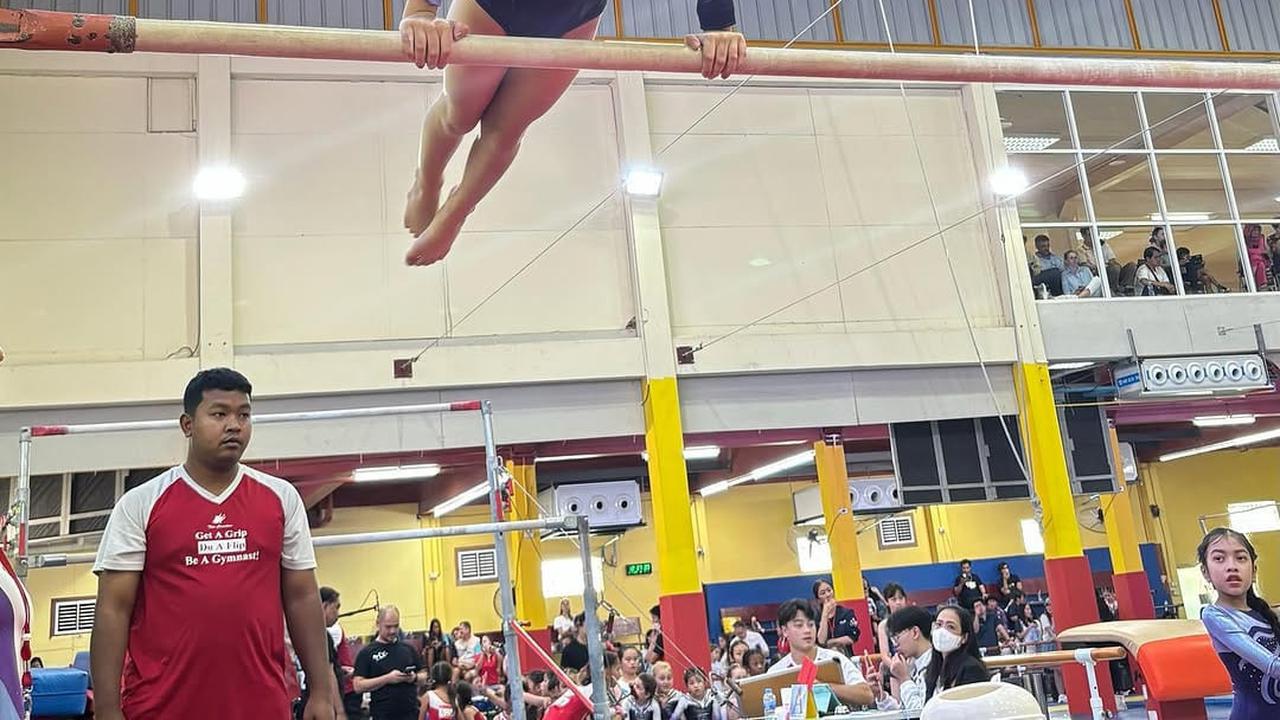 Potret Anak Yasmine Wildblood Raih Medali Emas di Kompetisi Gymnastic di Bangkok