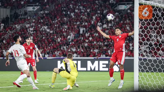 Foto: Menilik Kembali Tangguhnya Rizky Ridho saat Mengawal Lini Belakang Timnas Indonesia di Kualifikasi Piala Dunia