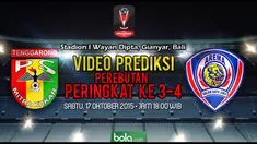 Video Prediksi perebutan peringkat 3-4 antara Mitra Kukar melawan Arema Cronus yang akan berlangsung pada Sabtu (17/10/2015).