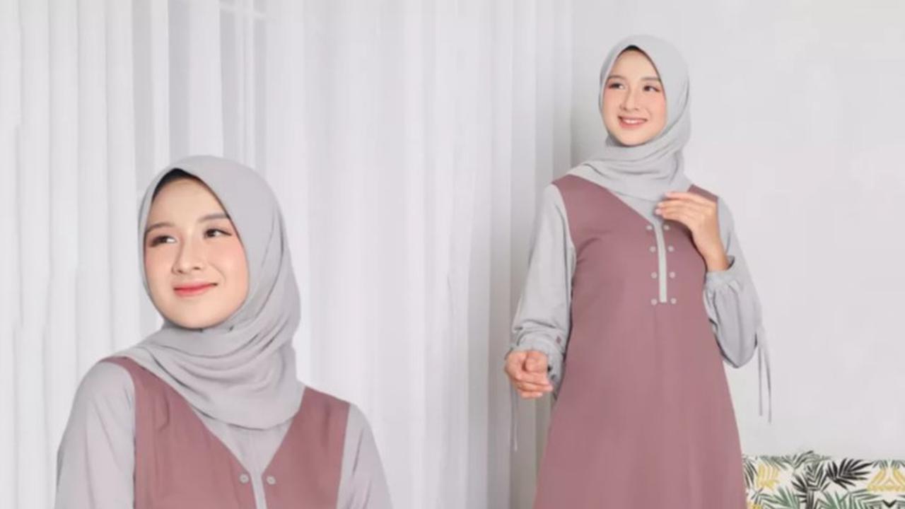 Gamis A-Line Minimalis
