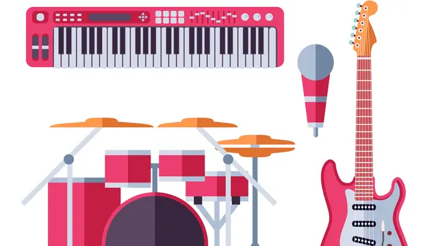 Ilustrasi alat musik