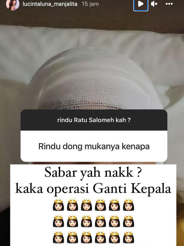 Unggahan Lucinta Luna. (Foto: Dok. Instagram @lucintaluna_manjalita)