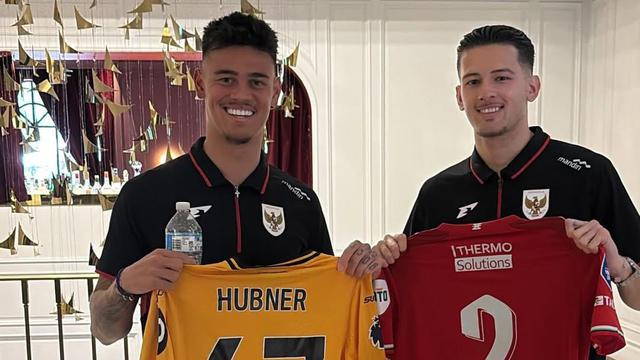 Mees Hilgers dan Justin Hubner - Timnas Indonesia.