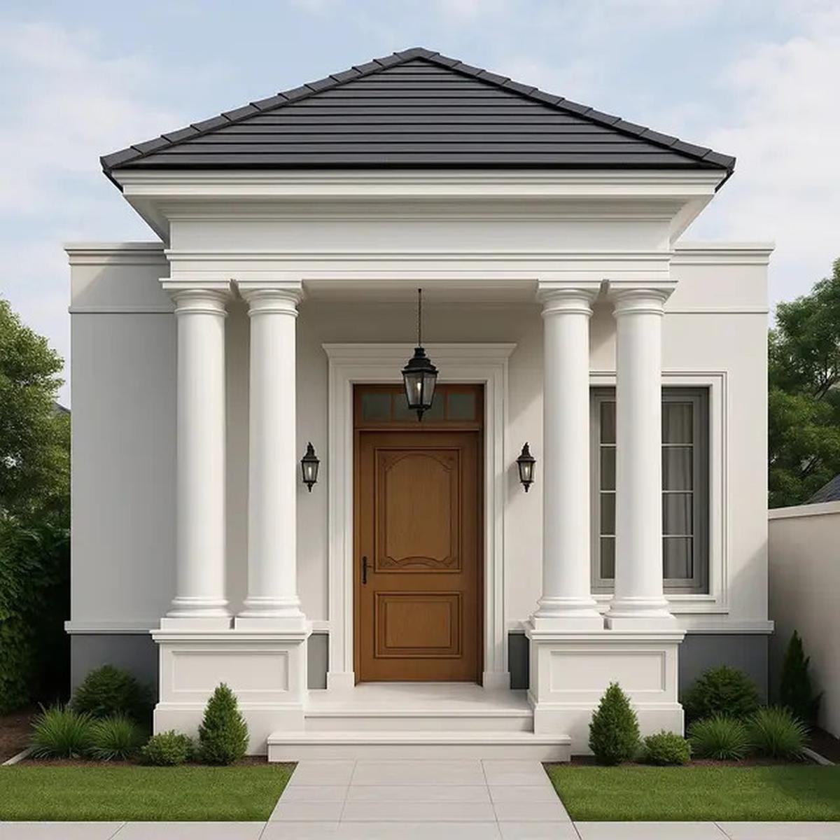 7 Desain Rumah Ukuran 8x9 Tampak Depan yang Modern dan Estetik