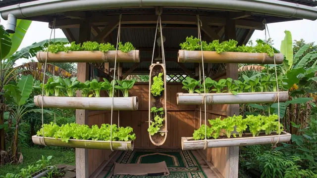 ide kebun di mushola kecil tanpa modal besar