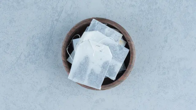 Ilustrasi Kantung Teh