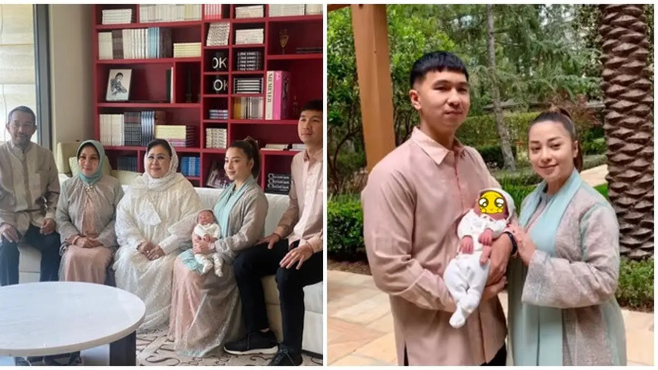 6 Momen Nikita Willy dan Suami Rayakan Lebaran 2022 di Amerika Serikat