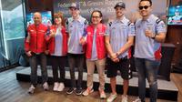Tim Gresini Racing MotoGP 2023 menyapa penggemarnya di Jakarta (Otosia.com/Nazar Ray)