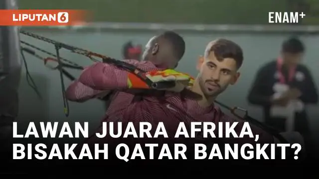Tuan rumah Qatar bersiap untuk menjalani laga kedua kontra juara afrika 2021 Senegal di Piala dunia 2022. Pemain Qatar yang hanya bermain di klub lokal Qatar membutuhkan kepercayaan diri untuk dapat bersaing di pentas piala dunia. Laga Qatar kontra S...