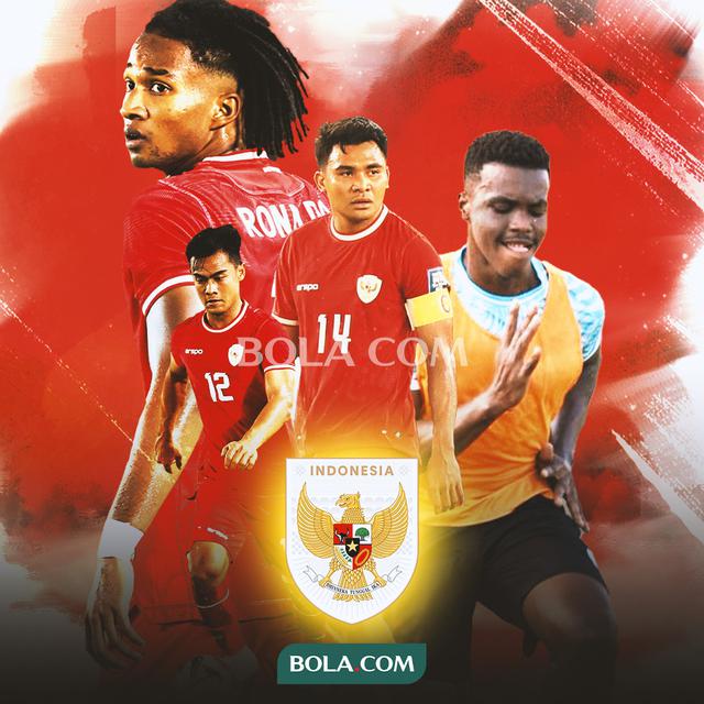 Timnas Indonesia - Ronaldo Kwateh, Meshaal Hamzah, Pratama Arhan, Asnawi Mangkualam