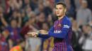 Philippe Coutinho. Sayap kiri Brasil berusia 30 tahun ini baru saja dilepas permanen Barcelona ke Aston villa pada bursa transfer musim panas 2022/2023 usai berstatus pinjaman selama setengah musim. Selain pernah dipinjamkan ke Aston Villa, ia juga sempat dipinjamkan ke Bayern Munchen selama 1 musim pada 2019/2020 akibat kesulitan beradaptasi usai didatangkan dari Liverpool pada tengah musim 2017/2018 dengan nilai transfer fantastis 135 juta euro. Bersama Barcelona, ia total tampil dalam 105 laga di semua ajang dengan torehan 24 gol dan 13 assist. (AFP/Lluis Gene)