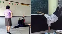8 Potret Nyeleneh Siswa Waktu di Depan Kelas Ini Bikin Geleng Kepala