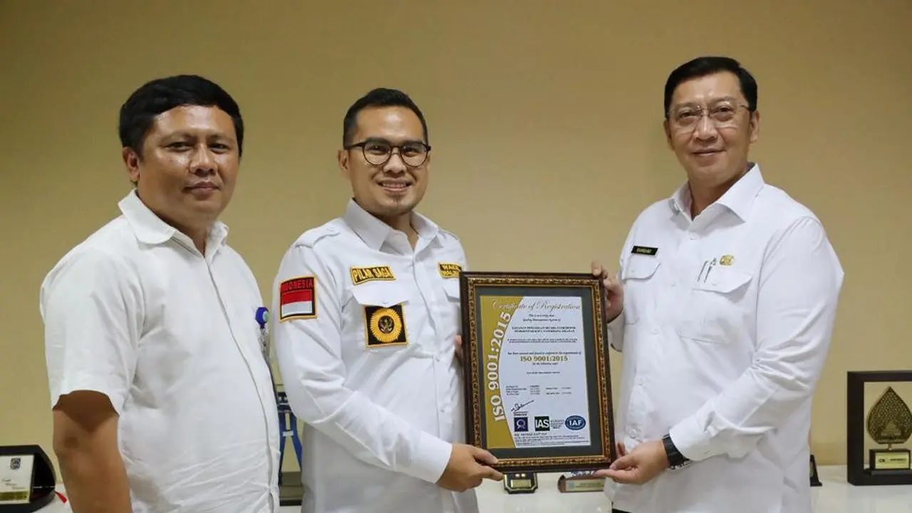 Lewat LPSE Pemkot Tangsel Raih Sertifikat ISO 9001:2015