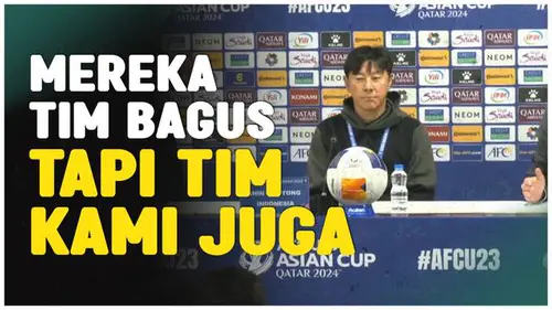 VIDEO: Shin Tae-yong Waspadai Permainan Timnas Uzbeksitan U-23 di Piala Asia U-23