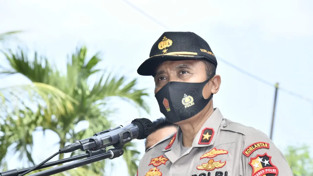Direktur Registrasi dan Identifikasi (Regident) Korlantas Polri Brigjen Pol Yusuf